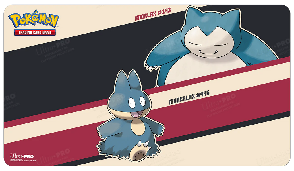 Pokémon Snorlax & Munchlax Playmat