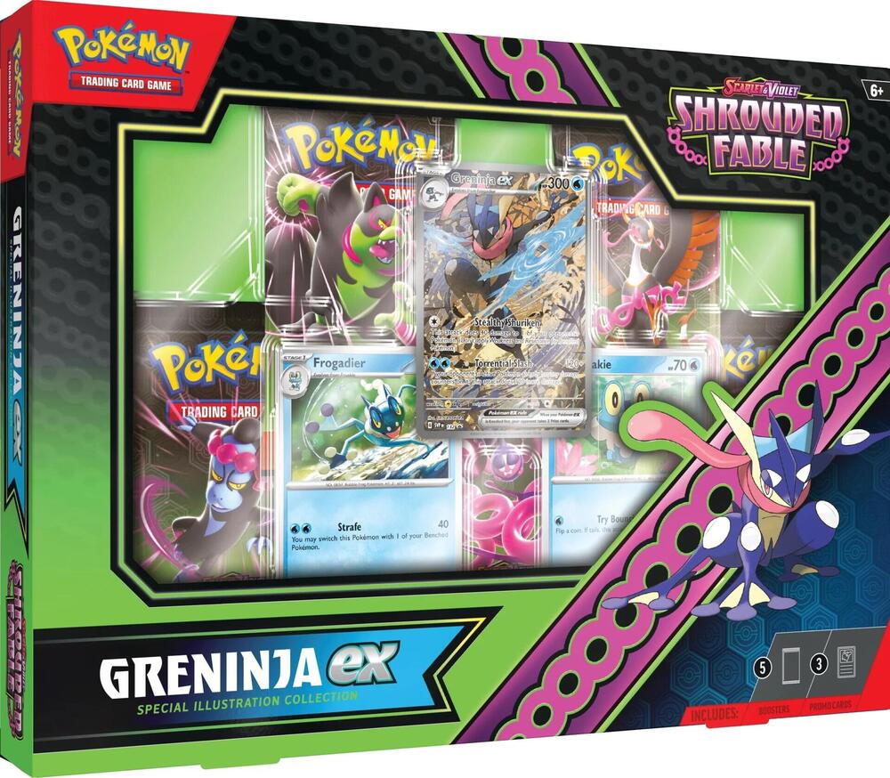 Shrouded Fable Kingdra ex / Greninja ex Special Illustration Collection [Pokémon]