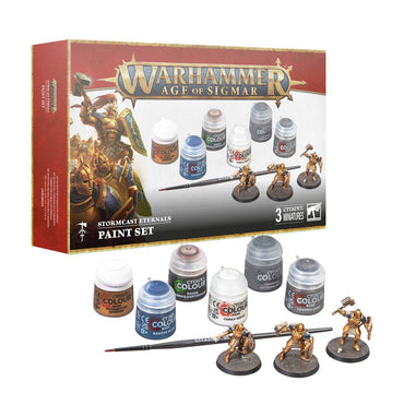 Warhammer Age of Sigmar: Stormcast Eternals + Paints Set