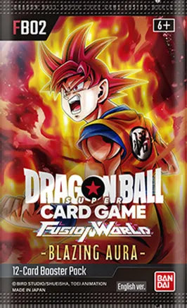 DBS Fusion World Blazing Aura Booster Pack FB02