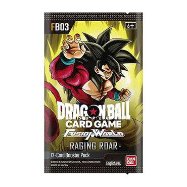 Raging Roar Booster Pack FB03 [DBS: Fusion World]