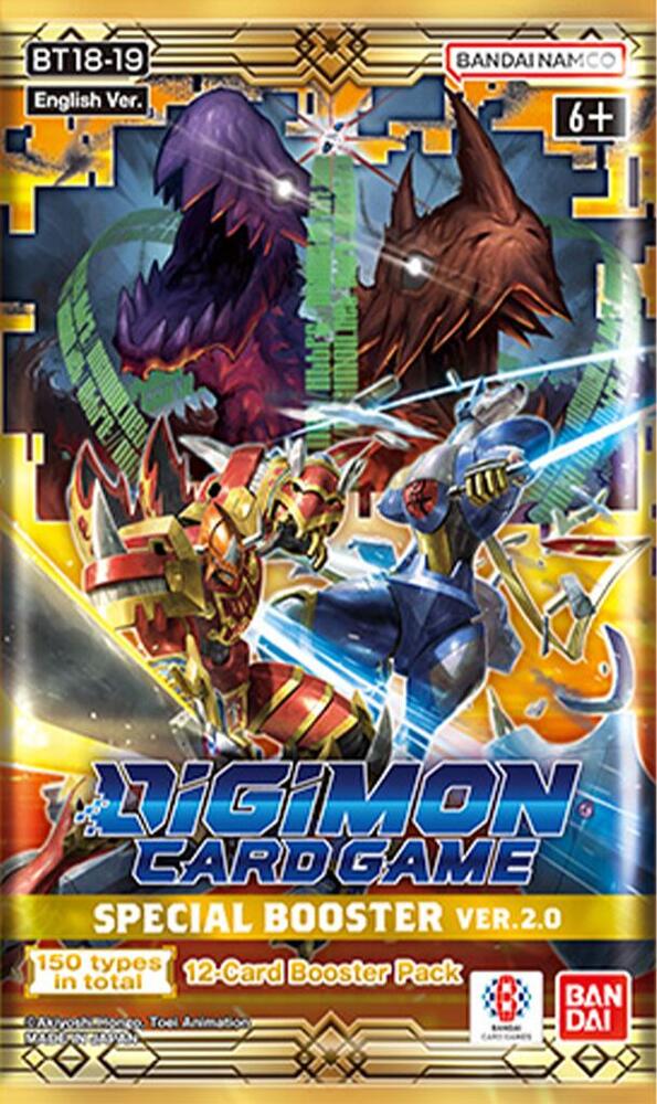 Special Booster Ver. 2.0 Booster Pack BT18-19 [Digimon]