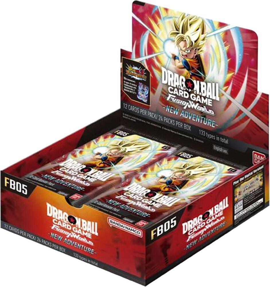 New Adventure Booster Box FB05 [DBS: Fusion World]