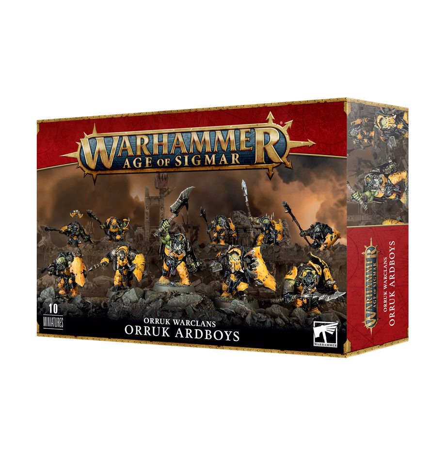 Warhammer AoS: Orruk Ardboys (Orruk Warclans)