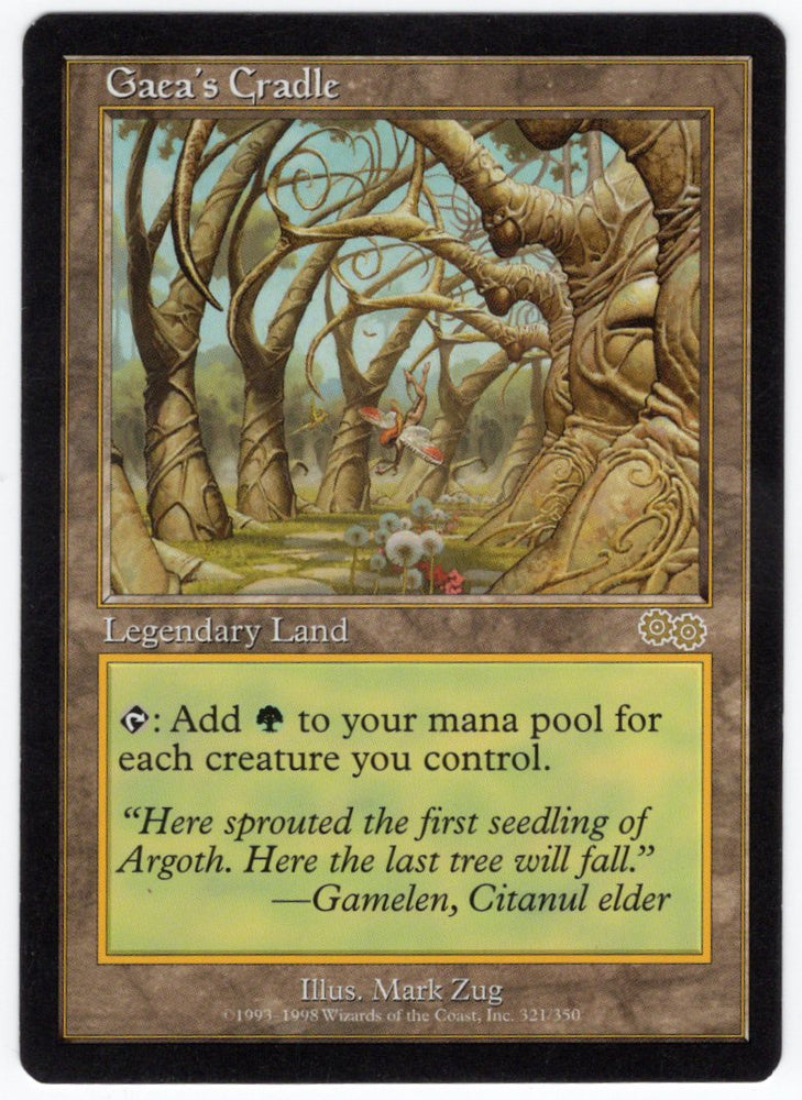 Gaea's Cradle - Urza's Saga - LP- #365