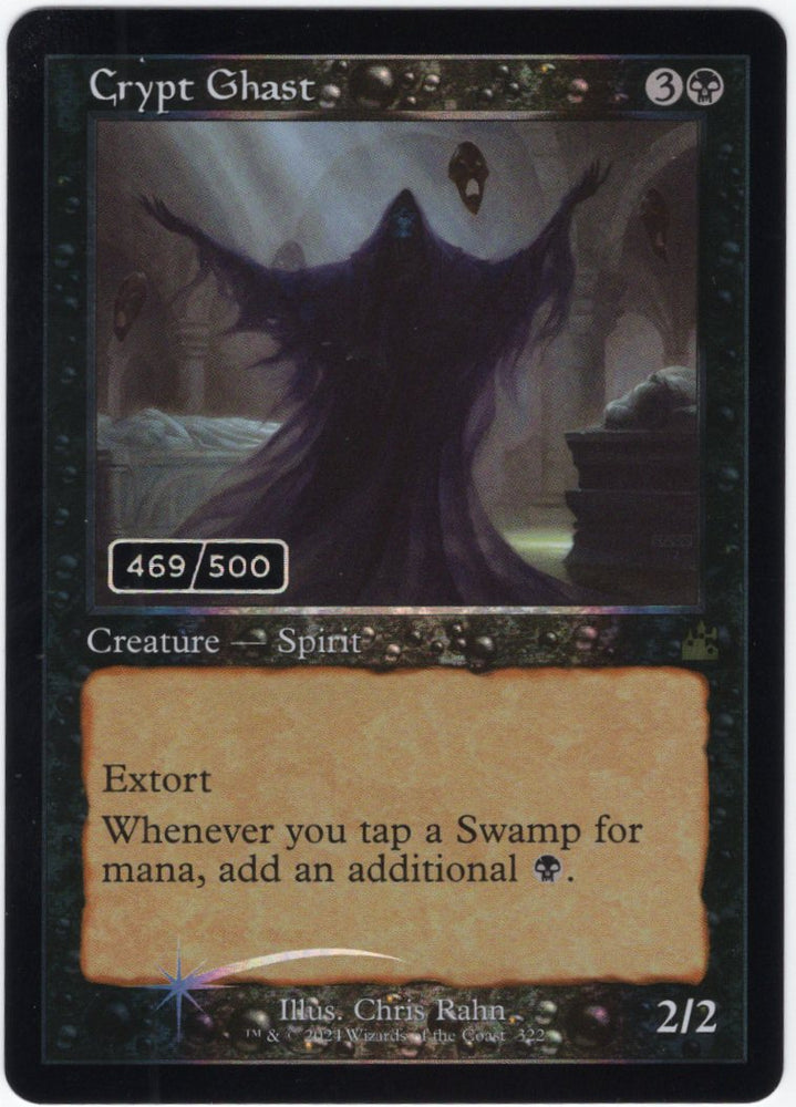 Crypt Ghast #469/500 Serialized - Ravnica Remastered