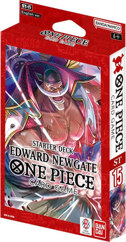 -RED Edward.Newgate- Starter Deck ST-15 [One Piece]