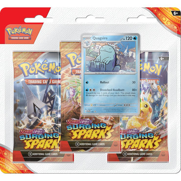 Surging Sparks 3-Pack Blister [Pokémon]