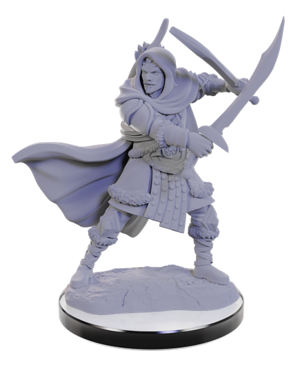 Unpainted D&D Miniature: Human Ranger