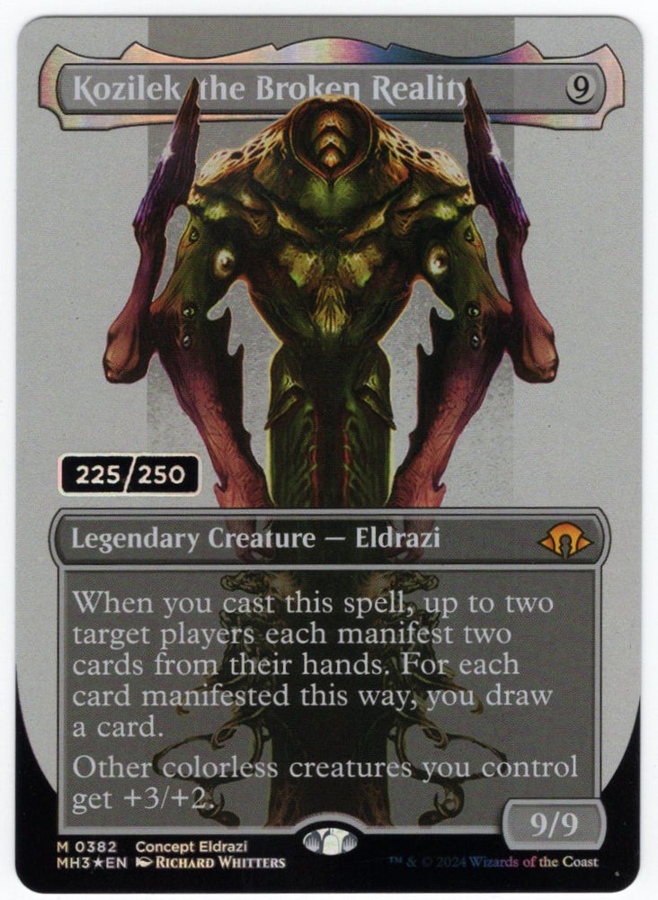 Kozilek, the Broken Reality Serialized - Modern Horizons 3 #225/250