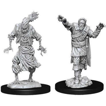 Unpainted D&D Miniature: Scarecrow & Stone Cursed