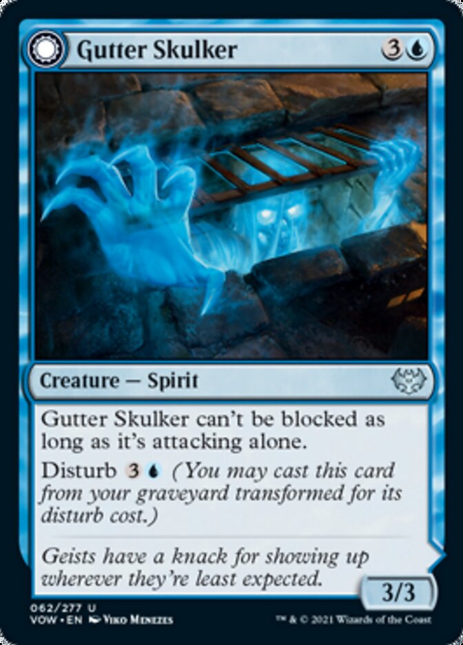 Gutter Skulker // Gutter Shortcut [Innistrad: Crimson Vow]