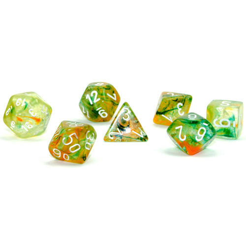 7CT POLYHEDRAL SET: NEBULA LUMINARY: SPRING W/WHITE