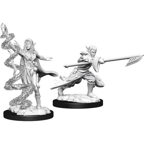 Unpainted Magic Miniature: Joraga Warcaller and Joraga Treespeaker