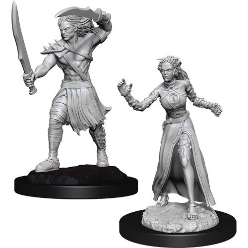 Unpainted Magic Miniature: Vampire Lacerator and Vampire Hexmage