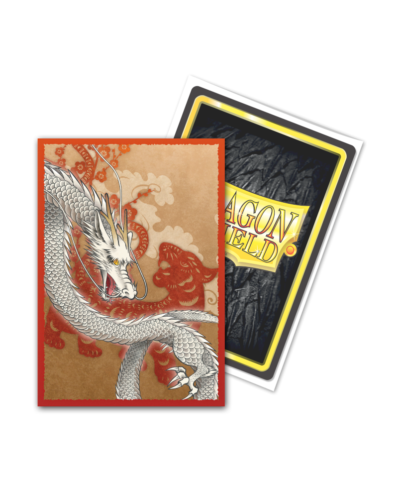 Dragon Shield: Japanese Size 60ct Brushed Art Sleeves - Valentine Drag